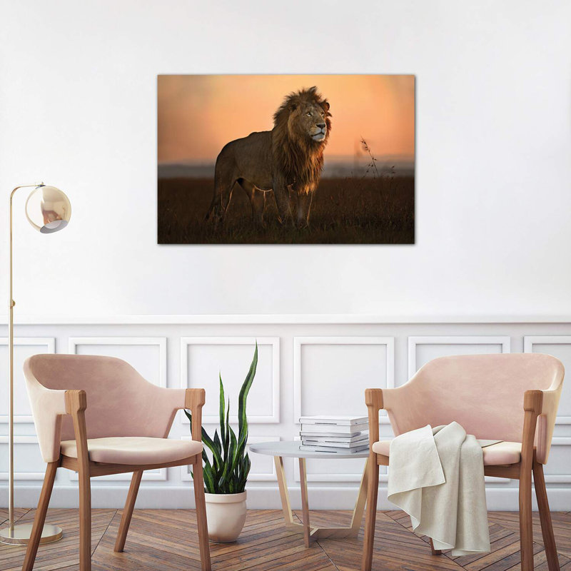 The King In The Morning Light by Xavier Ortega - Wrapped Canvas Print, 101.6 cm H x 66.04 cm W x 1.91 cm D