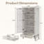 Grande armoire de rangement rustique sculptée-304457184