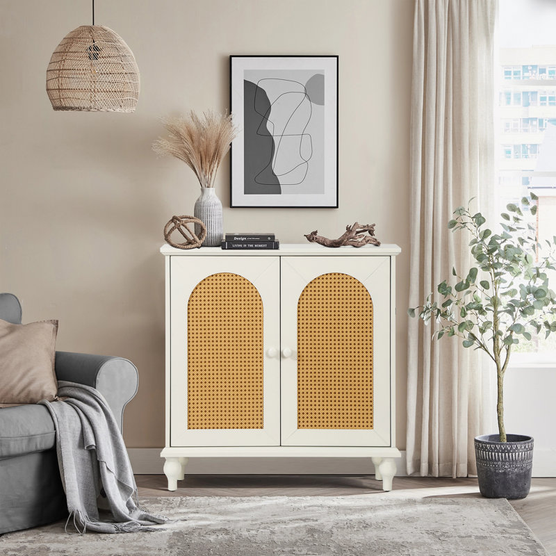 Cabinet-7.7 Accent Cabinet, White