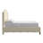 Herning Upholstered Slat Bed With Curved Headboard - Queen Size-100095269