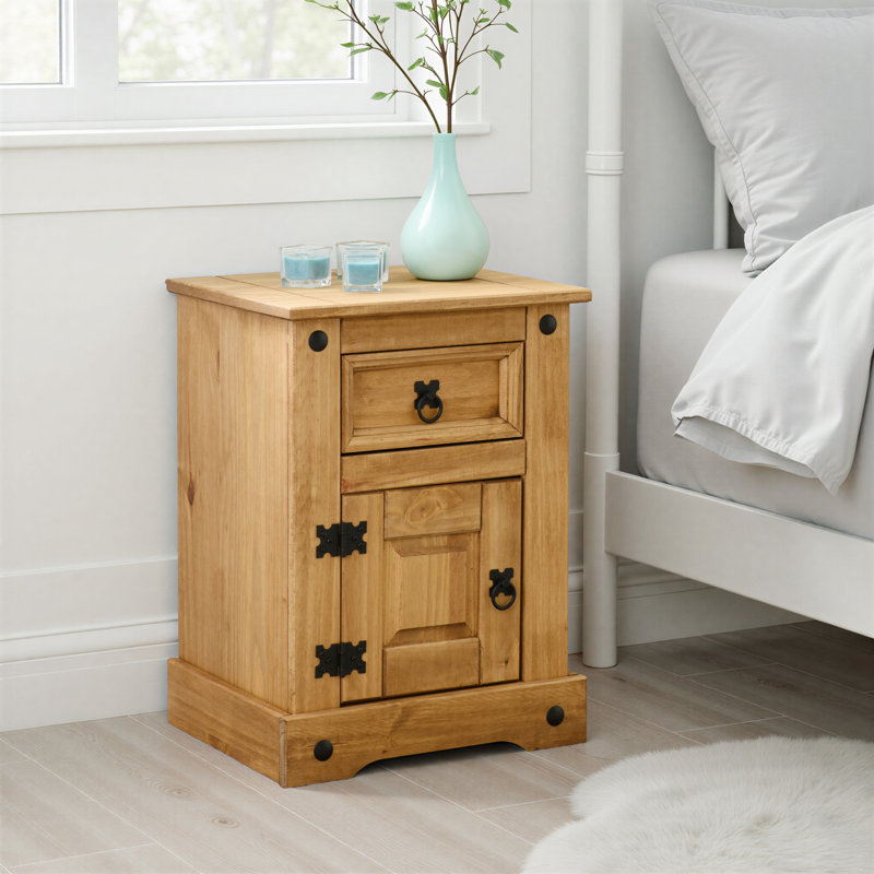 Emerfield 1 Drawer Bedside Table
