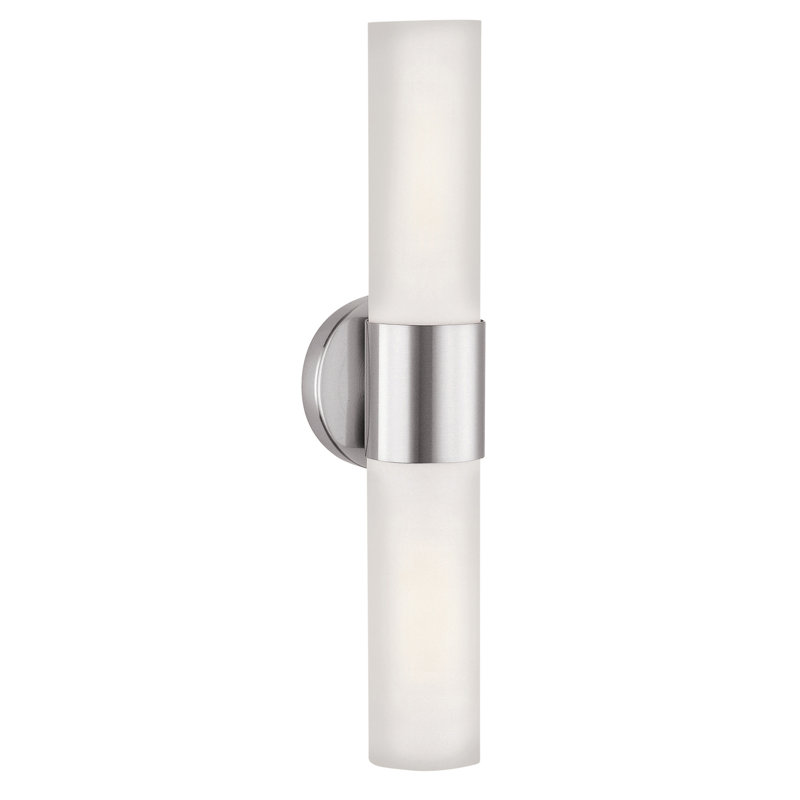 Mirada Steel Armed Sconce, Incandescent