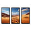 Dunes du désert, horizon panoramique V - désert, art mural-605030259-605030257