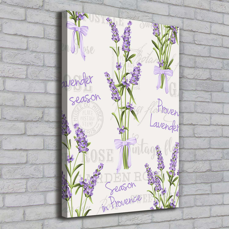 Lavender - Wrapped Canvas Print