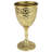 The King's Royal 8 oz. Brass Goblet