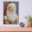 «Victorian Santa» par Ashley Bradley, art mural en verre acrylique-1574825502