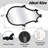 Wood Accent Wall Mirror for Bathroom Bedroom Decorative Mirror-28339065
