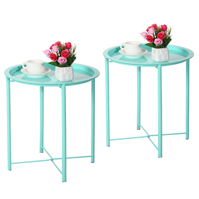 Petite table de bout Annaleese, Vert