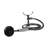 Handheld Telephone Shower Head Set With 58in Flex Hose Chrome