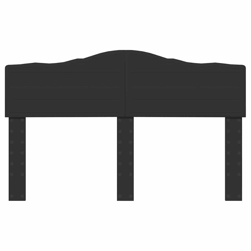 Headboard, Black Oak, EU Double - 150 x 200 cm