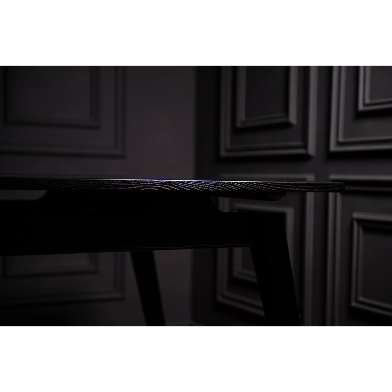 Anvil Dining Table, Black