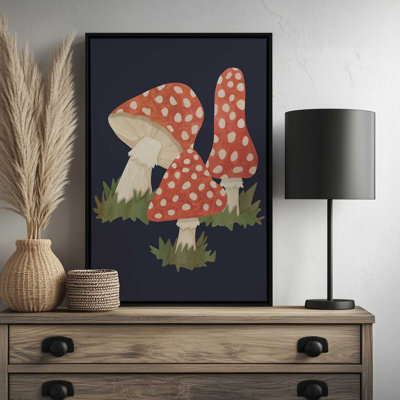 Poison Mushrooms By Artlovepassion Art Print