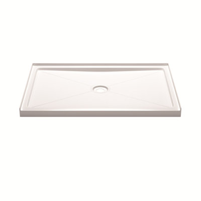 Base de douche simple l 60 po x P 42 po