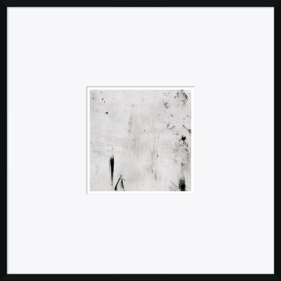 Abstrait Locomotion - Peinture encadrée sur papier