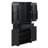 Bathroom Storage Cabinet With Doors, Drawer, Adjustable Shelf, And Multiple Storage Space, Black-1828593506