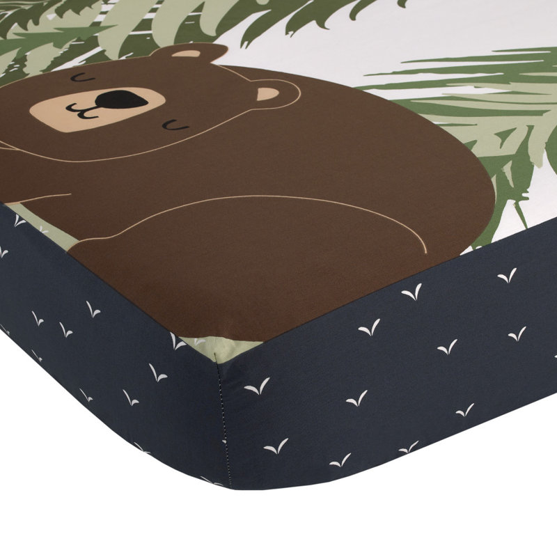 Drap-housse pour lit de bébé Nojo Into the Wilderness
