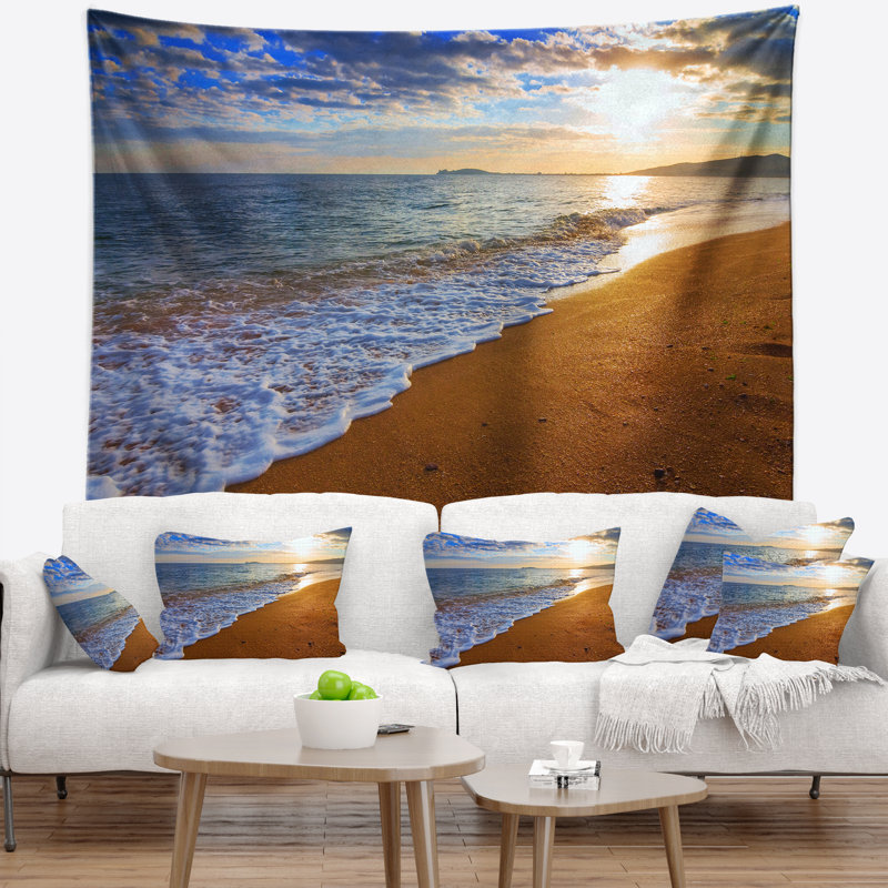 Tapisserie «Sydney Morning Morning Beach», H 32 po x l 39 po