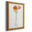 «California Poppy Vase II», toile encadrée de qualité supérieure - prête à être accrochée-2029190656