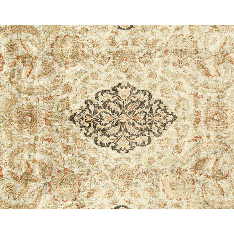 High-Quality Hand-Knotted Grey And Black Area Rug