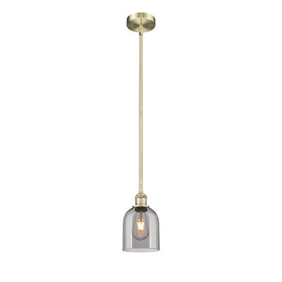 Edison Anacaren 1 Light 6" Stem Hung Pendant-616-G558