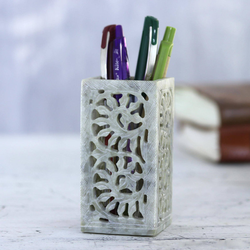 Tana Marble Pen Holder