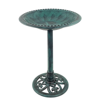Agueda Resin Birdbath