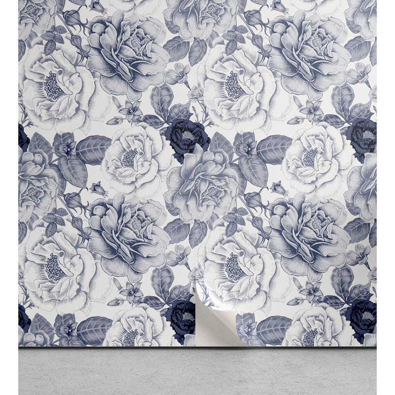 Rouleau de papier peint Jacueline, L 13 po x L 100 po