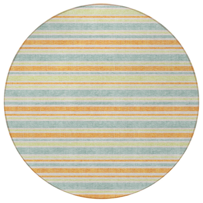 Tapis d'intérieur rond 8 po