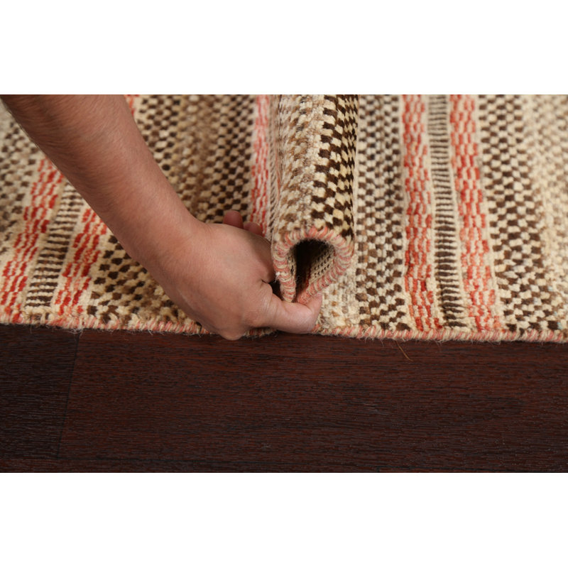 Tapis oriental Birger Gabbeh Kashkoli noué à la main 3 x 5
