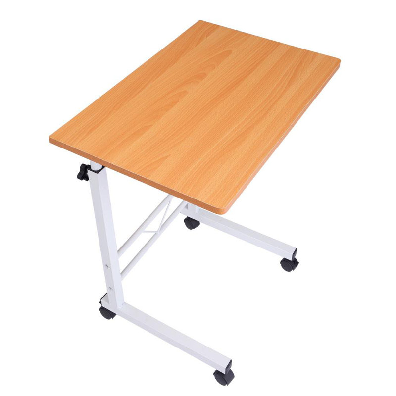 Laptop Cart with Wheels, 68.58cm H x 60.96cm W x 40.64cm D, Brown