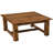 Fireside Lodge Barnwood Rectangle Coffee Table - 40" x 20" - Standard-2043350891