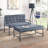 Grey And Sandy Grey Tufted Bench-526990451