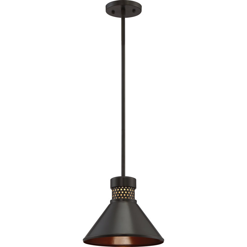 Magaret 1 - Light LED Single Pendant, Dark Bronze/Copper