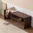 Black Walnut Shoe Bench