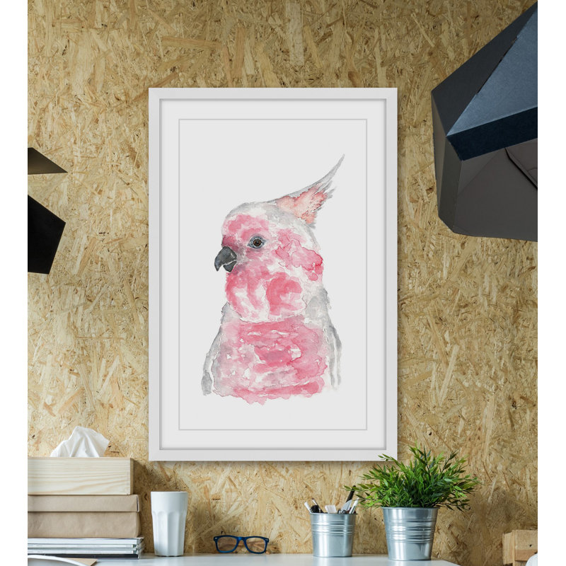 Thimble Sparrow - Single Picture Frame Print, 61cm H x 41cm W x 3.81cm D