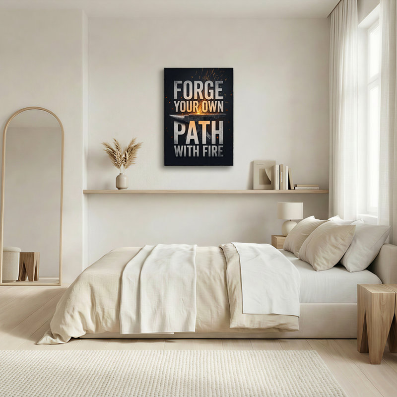 Forge Path, reproduction d'art sur toile, ensemble de 1, H 48 po x l 36 po, Wrapped Canvas