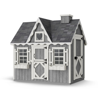 Maisonnette d'extérieur en bois de style victorien