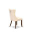 L'ensemble de table de cuisine 3 pièces 468814D285104771840D6944D22988FB comprend une table ronde moderne et 2 chaises rembourrées, noyer antique