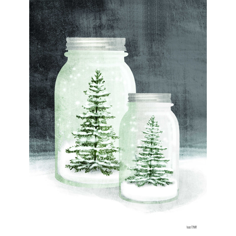 Mason Snowglobes - reproduction sur toile tendue, H 16 po x l 12 po