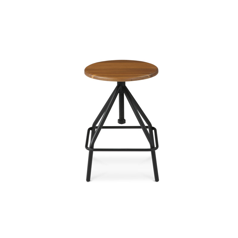 Pacie Swivel Adjustable Height Counter Stool