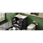 Meuble-lavabo 30 po avec lavabo en céramique - armoire en bois massif noir 3 tiroirs et objet fonctionnel