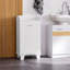 Panier à linge, panier de rangement autoportant, armoire de rangement pour salle de bain-1814439341