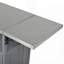 Îlot de cuisine pliable pour l'extérieur avec roulettes verrouillables, rangement et porte-serviettes pour cuisiner et servir sur la terrasse-622121946