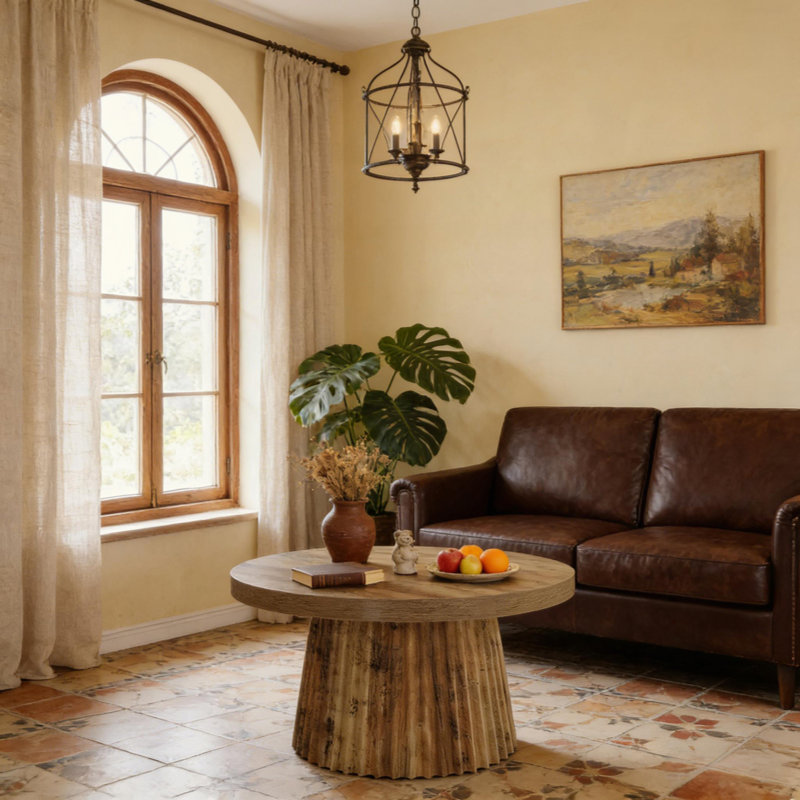 Round Greeting Table,Coffee Table,Circle Center Table