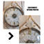 Horloge murale moderne et luxueuse