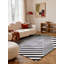 Stryve Striped Wool Hand Woven Area Rug-124393742