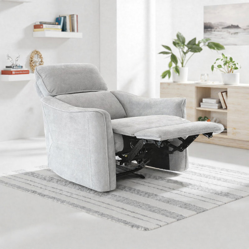 80cm Wide Lift Assist, Grey Cotton Blend