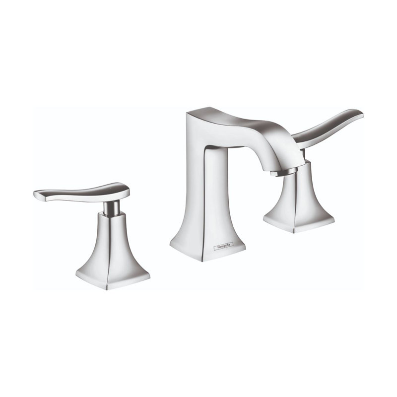 Metris C Two Handles Widespread Bathroom Faucet, Chrome