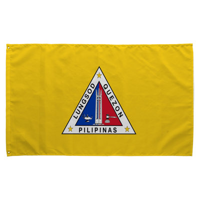 Drapeau de Quezon City — Drapeau