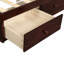 Lit plateforme simple avec rangement et 3 tiroirs-1351034975